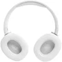 JBL Tune 720BT Auriculares Inalámbricos Bluetooth 5.3 Blanco - Sonido Pure Bass, Micrófono, 76 Horas Batería, Plegables, Con Cable de Audio - Ref: JBLT720BTWHT